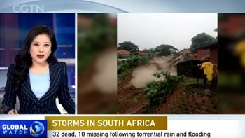 32 νεκροί από πλημμύρες και κατολισθήσεις στη Νότιο Αφρική – ΒΙΝΤΕΟ