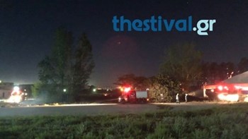 Πυρκαγιά σε εργοστάσιο ανακύκλωσης στη ΒΙ.ΠΕ Σίνδου