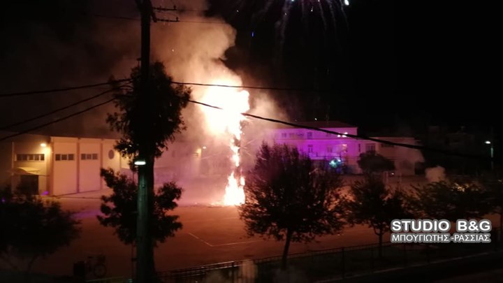 Παρέδωσαν στις φλόγες τον Βαραββά στη Νέα Κίο – BINTEO – ΦΩΤΟ