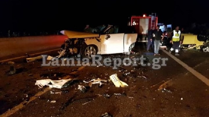 Εικόνες που σοκάρουν από το θανατηφόρο τροχαίο στην εθνική οδό – ΦΩΤΟ