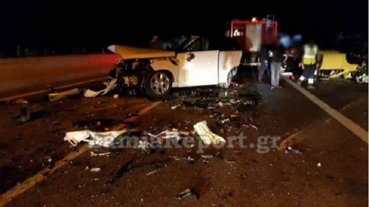 Τραγωδία στην άσφαλτο – Μετωπική σύγκρουση αυτοκινήτων – Γυναίκα οδηγούσε Ι.Χ ανάποδα στην Εθνική – ΦΩΤΟ -ΒΙΝΤΕΟ