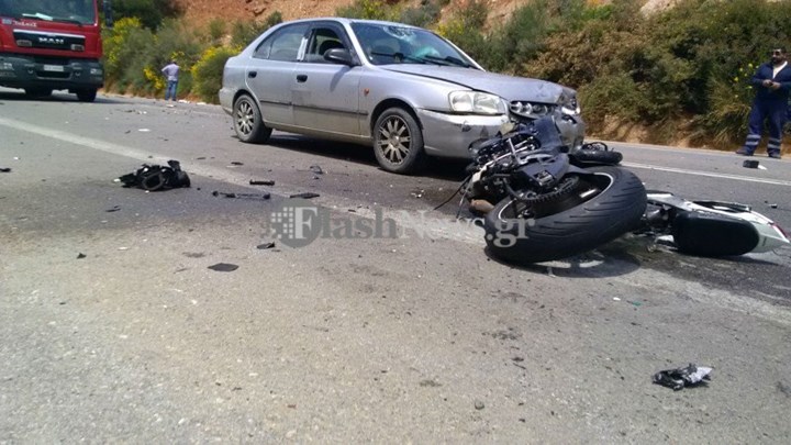 Σοκαριστικές εικόνες από το δυστύχημα με δύο νεκρούς στην Κρήτη – ΦΩΤΟ