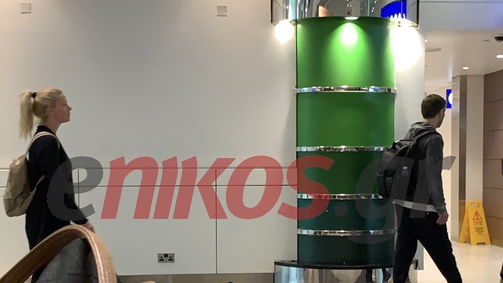 Χατζηγιάννης και Μακρυπούλια στο αεροδρόμιο του Ντουμπάι – ΦΩΤΟ αναγνώστη