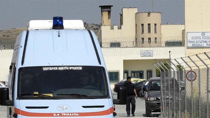 Απόπειρα αυτοκτονίας του κρατούμενου που σκότωσε τον 29χρονο Αλβανό στις φυλακές Τρικάλων