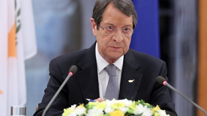 Αναστασιάδης: Δεν διευκολύνει την επανέναρξη του διαλόγου με όσα πράττει η Τουρκία