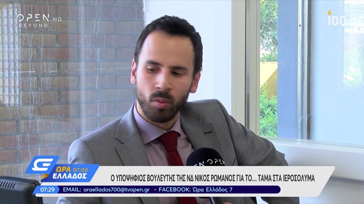 Ο Νίκος Ρωμανός για το… τάμα στα Ιεροσόλυμα – ΒΙΝΤΕΟ