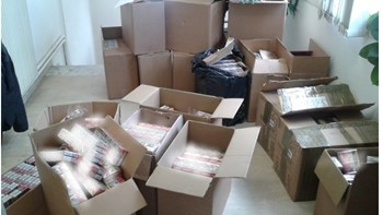 Μεγάλη ποσότητα λαθραίων τσιγάρων κατάσχεσε το ΣΔΟΕ στη Θεσσαλονίκη – ΦΩΤΟ
