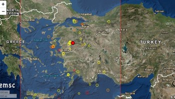 Σεισμός 4,1 Ρίχτερ στην Τουρκία
