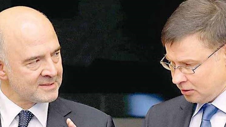 «Κίτρινη κάρτα» από την Κομισιόν για τα πλεονάσματα