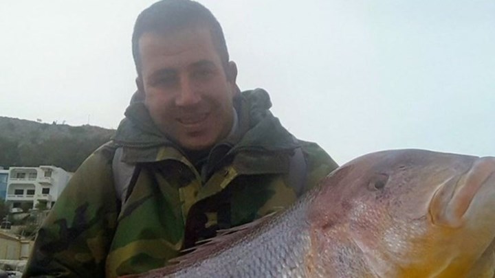 Ψάρεψε συναγρίδα 15,5 κιλά στη Χίο – ΦΩΤΟ