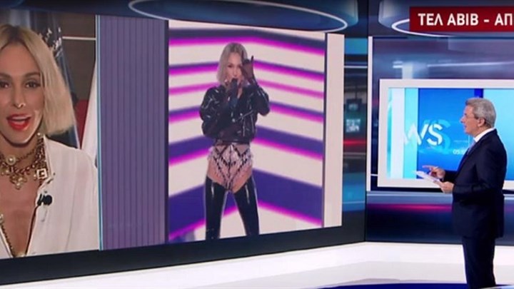 Η Τάμτα στον ΑΝΤ1 για τον ημιτελικό της Eurovision και τη σέξι εμφάνισή της -ΒΙΝΤΕΟ