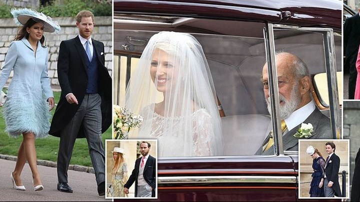 Κι άλλος βασιλικός γάμος στη Βρετανία – Το ρομαντικό νυφικό και η εντυπωσιακή συνοδός του πρίγκιπα Χάρι – ΒΙΝΤΕΟ