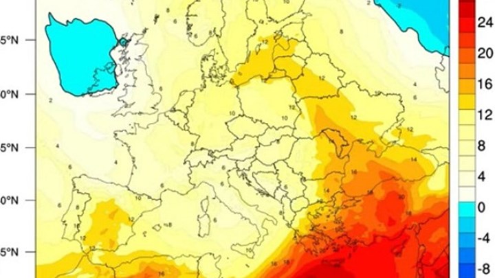 Έρχεται ζέστη και σκόνη από την Αφρική – Πού θα φθάσει η θερμοκρασία Δευτέρα και Τρίτη