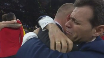 Τα δάκρυα του Ιτούδη μετά τη λήξη του τελικού – ΒΙΝΤΕΟ