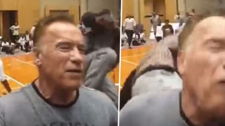 Ο Σβαρτζενέγκερ “ανέβασε” νέο βίντεο για την κλωτσιά που δέχτηκε: Ούτε καν το κατάλαβα