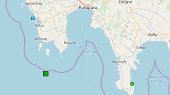 Σεισμός 3,6 Ρίχτερ νότια της Πύλου