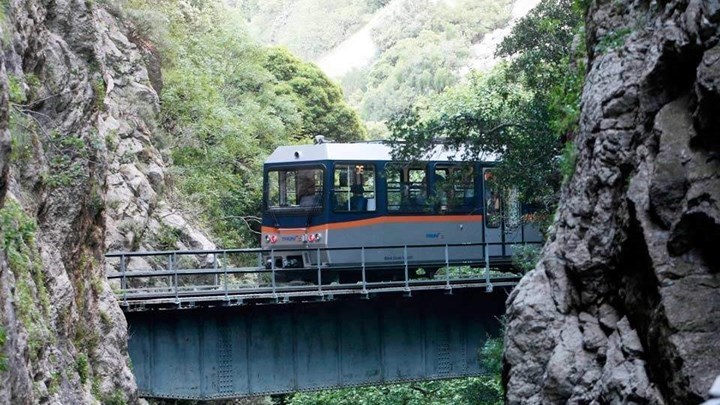 Επανέναρξη δρομολογίων του οδοντωτού σιδηροδρόμου
