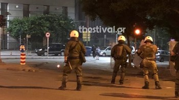 Τρεις προσαγωγές και μία σύλληψη μετά τα επεισόδια στη Θεσσαλονίκη