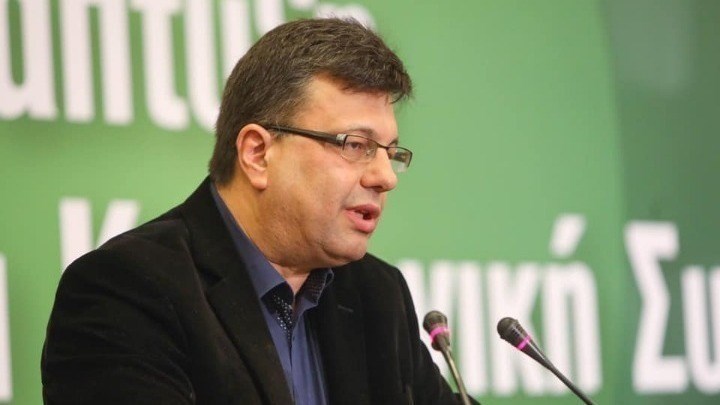 Ψήφισε ο υποψήφιος περιφερειάρχης Κεντρικής Μακεδονίας  Χρήστος Παπαστεργίου