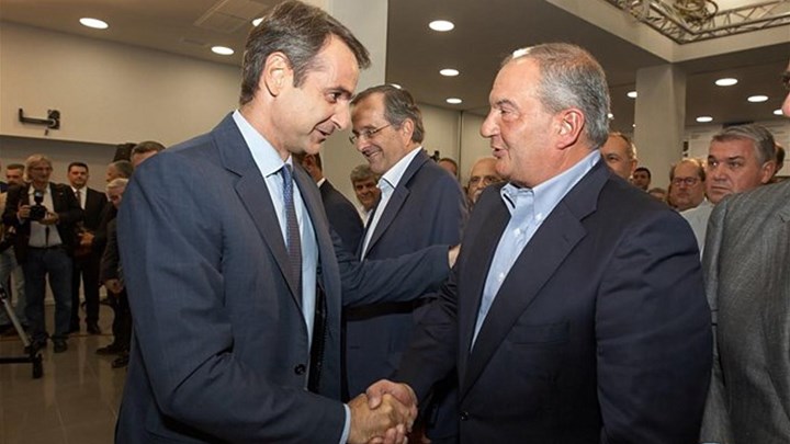 Συνάντηση Μητσοτάκη – Καραμανλή