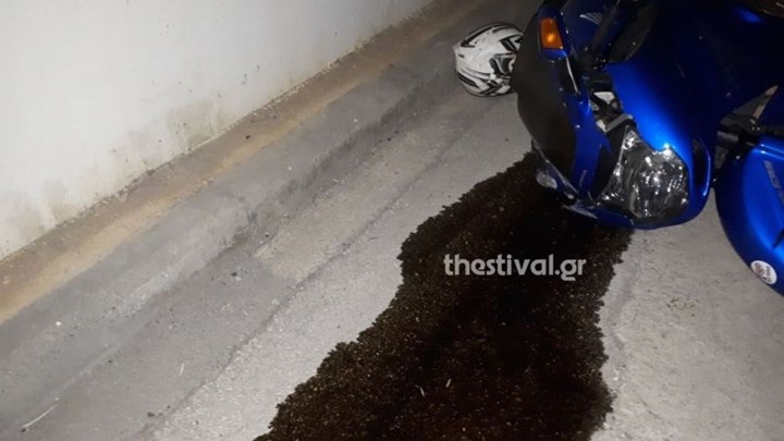 Εικόνες από το θανατηφόρο τροχαίο στην ανατολική Θεσσαλονίκη