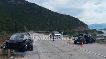 Τροχαίο δυστύχημα στην Ναύπακτο – Νεκρή γυναίκα, τρεις τραυματίες – ΦΩΤΟ