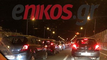 Σημειωτόν η κίνηση στη λεωφόρο Κηφισού – ΦΩΤΟ αναγνώστη