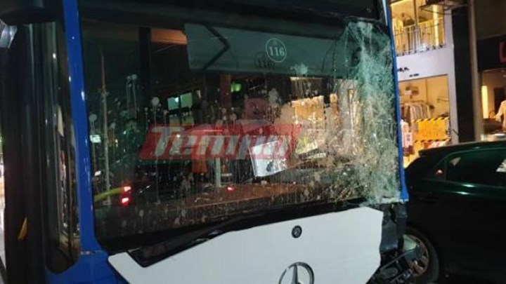 Βίντεο – ντοκουμέντο από την τρελή πορεία λεωφορείου στην Πάτρα