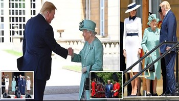 Θερμή υποδοχή στα Ανάκτορα για Μελάνια και Ντόναλντ Τραμπ – ΦΩΤΟ – ΒΙΝΤΕΟ