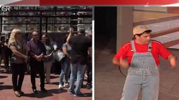 Το τελευταίο αντίο στον Κώστα Ευριπιώτη – Τραγικές φιγούρες τα παιδιά του – ΒΙΝΤΕΟ