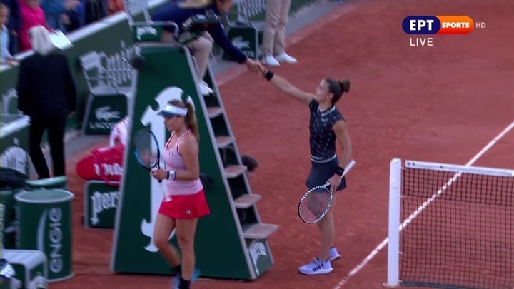 Η πρώτη αντίπαλος της Μαρίας Σάκκαρη στο Roland Garros τιμωρήθηκε με πρόστιμο «μαμούθ» για τον πιο περίεργο λόγο