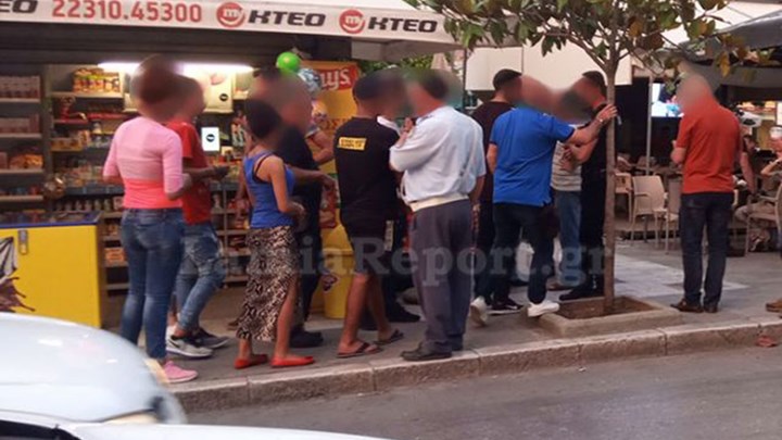 Αιματηρό επεισόδιο στο κέντρο της Λαμίας – ΦΩΤΟ