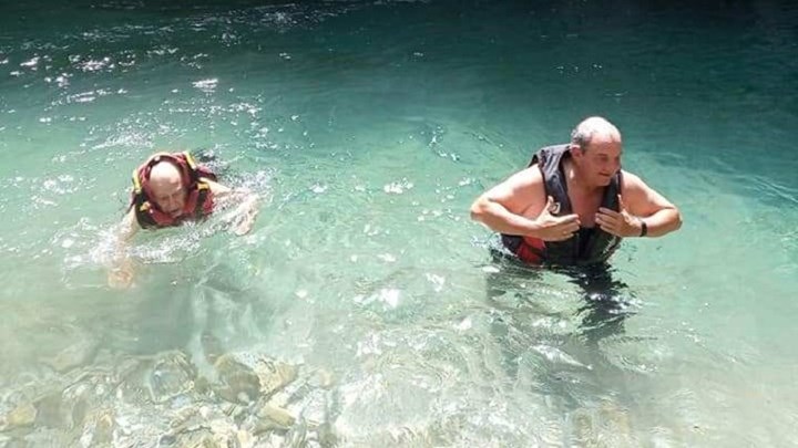 Ο Κώστας Καραμανλής έκανε ράφτινγκ στον Βοϊδομάτη – ΦΩΤΟ