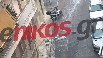 Άνοιξαν οι ουρανοί και στου Γκύζη – ΦΩΤΟ αναγνώστη