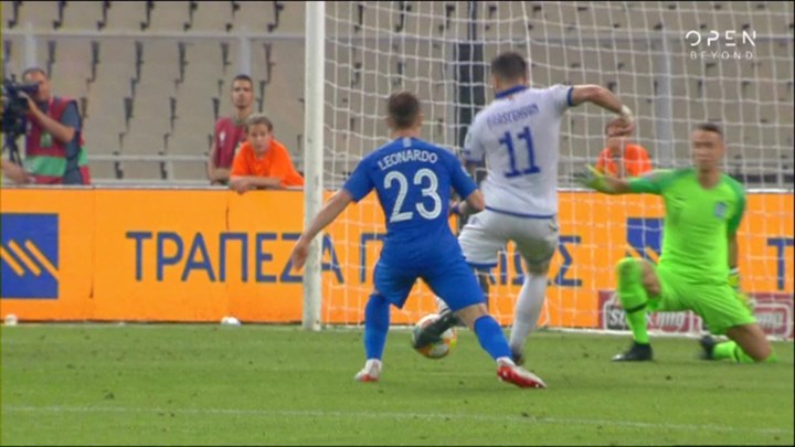 Ελλάδα – Αρμενία 1-3 (74′)