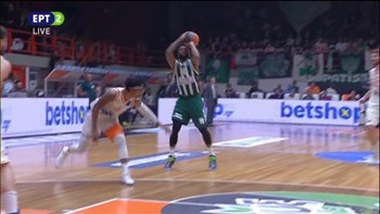 Προμηθέας – Παναθηναϊκός 57-69 (30′)