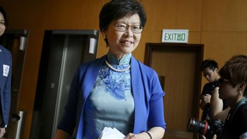 Συγγνώμη της κυβερνήτριας του Χονγκ Κονγκ για το νομοσχέδιο που προκάλεσε αναταραχή