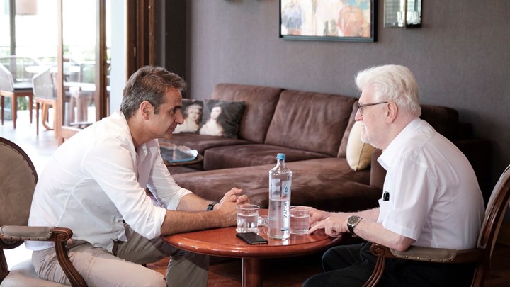 Συνάντηση Μητσοτάκη με τον νέο δήμαρχο Ιωαννιτών