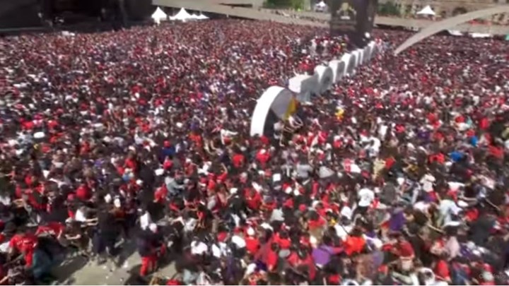 Πυροβολισμοί στην φιέστα τίτλου των Τορόντο Ράπτορς – ΒΙΝΤΕΟ