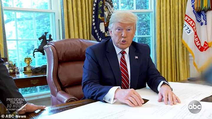 Ο Ντόναλντ Τραμπ “απαγορεύει” τον βήχα – Έδιωξε τον προσωπάρχη του από το οβάλ γραφείο – ΒΙΝΤΕΟ