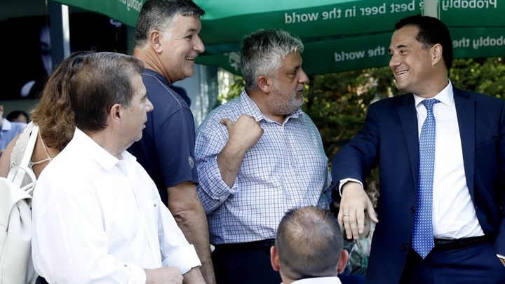 Ο Άδωνις Γεωργιάδης σε εκδήλωση στο «Κοράλι» στην Αγία Παρασκευή