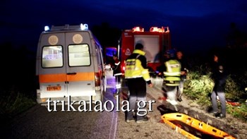 Τραγωδία στα Τρίκαλα – “Καρφώθηκε” με το αυτοκίνητό του σε κολόνα και σκοτώθηκε