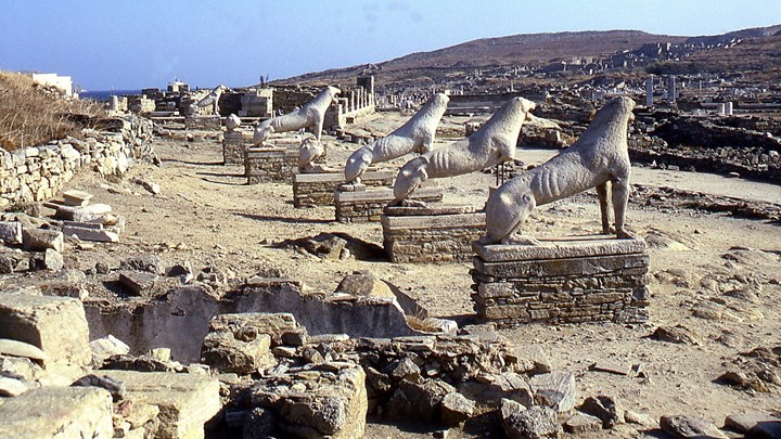 Τα μνημεία της Δήλου κινδυνεύουν από την κλιματική αλλαγή