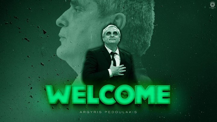 Νέος προπονητής του Παναθηναϊκού ΟΠΑΠ ο Αργύρης Πεδουλάκης