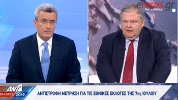 Βενιζέλος: Η Τουρκία δεν εκπλήσσει – Η καλύτερη διαχείριση κρίσης είναι να αποφύγεις την κρίση – ΒΙΝΤΕΟ