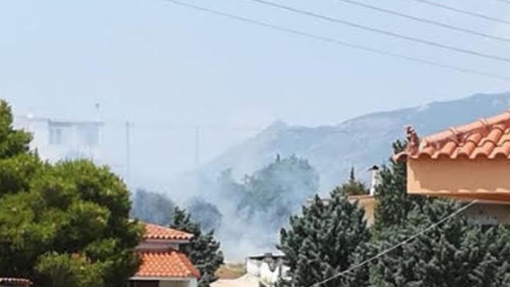 Οι πρώτες εικόνες από τη φωτιά στην Κυρά Βρύση – ΦΩΤΟ