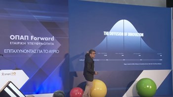 Ο Πίτερ Οικονομίδης λέει «γίνεται» και το ΟΠΑΠ Forward το αποδεικνύει – ΒΙΝΤΕΟ