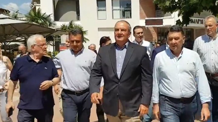 Περιοδεία με…αθλητικά από τον Καραμανλή στη Θεσσαλονίκη  – ΦΩΤΟ – ΒΙΝΤΕΟ