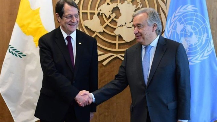 Η επιστολή Αναστασιάδη στον Γ.Γ. του ΟΗΕ – Τι αναφέρει για τα σχέδια της Τουρκίας