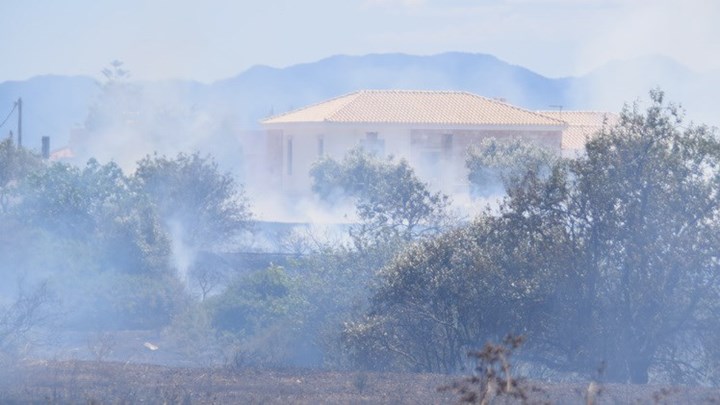 Φωτιά στην Αίγινα – ΒΙΝΤΕΟ